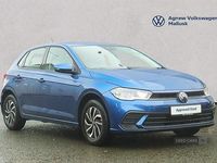 Used VW Polo Life 95 HP (69 kW) 2022 Blue Hatchback