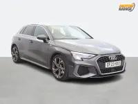 Used Audi A3 S-Line 110 HP (80 kW) 2023 Grey Sedan