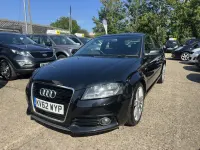Used Audi A3 S-Line 2012 Black Hatchback
