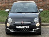 Used Fiat 500C Star 70 HP (51 kW) 2021 Black Cabriolet