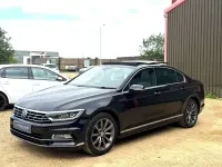 Used VW Passat R-line 150 HP (110 kW) 2018 Black Sedan