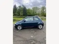 Used Fiat 500 Lounge 2015 Blue Cabriolet