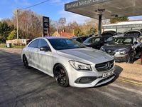 Used Mercedes CLA220 AMG line 177 HP (130 kW) 2017 Silver Sedan