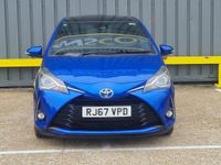 Used Toyota Yaris Hybrid 2018 Blue Hatchback