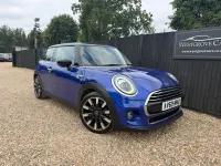 Used Mini Cooper Exclusive 2019 Blue Hatchback