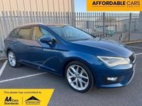 Used Seat Leon FR 150 HP (110 kW) 2016 Blue Estate