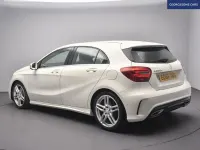 Used Mercedes A200 AMG line 136 HP (100 kW) 2016 White Hatchback