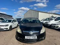 Used Vauxhall Corsa Design Edition 89 HP (65 kW) 2008 Black Hatchback
