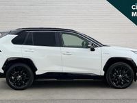 Used Toyota RAV4 Hybrid 222 HP (163 kW) 2021 White/black SUV