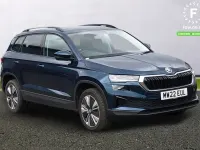 Gebraucht Skoda Karoq SE Drive 150 PS (110 kW) 2022 Blau SUV