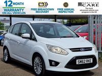 Used Ford C-MAX Titanium 114 HP (83 kW) 2012 White MPV