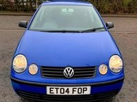 Used VW Polo S 64 HP (47 kW) 2004 Blue Hatchback