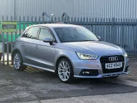 Usado Audi A1 Sportback S-Line 116 HP (85 kW) 2015 Prateado Citadino