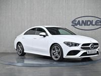 Used Mercedes CLA180 AMG line 136 HP (100 kW) 2022 White Sedan