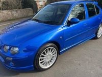 Used MG ZR 160 HP (117 kW) 2003 Blue Hatchback
