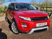 Begagnad Land Rover Range Rover evoque Dynamic 190 HK (139 kW) 2013 Röd SUV