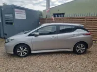 Used Nissan Leaf Acenta 110 kW (150 HP) 2021 Silver Hatchback