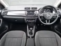 Used Skoda Fabia SE L 75 HP (55 kW) 2018 White Hatchback