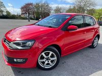 Begagnad VW Polo 60 HK (44 kW) 2010 Röd Halvkombi