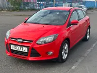 Used Ford Focus Zetec 2013 Red Hatchback