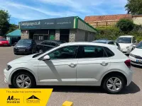 Used VW Polo SE 95 HP (69 kW) 2018 White Hatchback