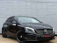 Käytetty Mercedes A200 AMG 2015 Musta Viistoperä
