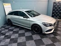 Used Mercedes CLA220 Shooting Brake AMG line 177 HP (130 kW) 2017 Silver Estate