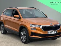 Used Skoda Karoq SE Drive 150 HP (110 kW) 2023 Orange SUV