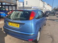 Used Ford Focus Zetec 2002 Blue Hatchback