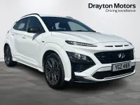 Used Hyundai Kona N Line 120 HP (88 kW) 2023 White SUV