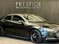 Used Audi A5 S-Line 190 HP (139 kW) 2017 Black Coupe