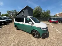 Used VW California California 150 HP (110 kW) 2022 Green Van