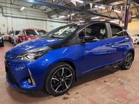 Used Toyota Yaris 2018 Blue/black Hatchback