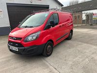 Used Ford Transit Custom 105 HP (77 kW) 2017 Red Van