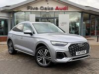 Used Audi Q5 Sportback S-Line 204 HP (150 kW) 2021 Silver SUV