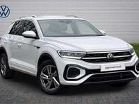 Used VW T-Roc R-line 150 HP (110 kW) 2023 Pure white SUV