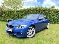 Used BMW 330 M Sport 2017 Blue Sedan