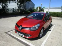 Used Renault Clio Dynamique 90 HP (66 kW) 2014 Red Hatchback