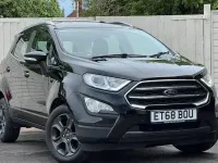 Used Ford Ecosport Zetec 125 HP (91 kW) 2019 Black SUV