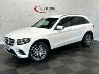 Used Mercedes GLC220 AMG line 170 HP (125 kW) 2018 White SUV