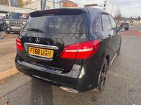 Used Mercedes B180 AMG line 122 HP (89 kW) 2019 Black MPV