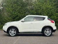 Begagnad Nissan Juke Acenta 110 HK (80 kW) 2013 Vit SUV