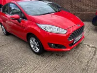 Used Ford Fiesta Zetec 2016 Red Hatchback