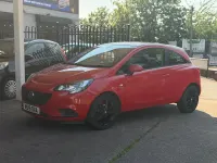 Used Vauxhall Corsa 75 HP (55 kW) 2019 Red Hatchback