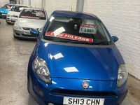 Used Fiat Punto Easy 77 HP (56 kW) 2013 Blue Hatchback