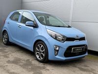 Used Kia Picanto 83 HP (61 kW) 2020 Blue Hatchback