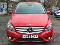 Used Mercedes B180 SE 122 HP (89 kW) 2013 Red MPV
