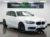 Used BMW 116 Sport Line 2016 White Hatchback