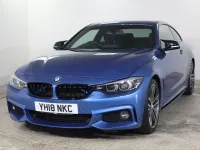 Begagnad BMW 420 M Sport 190 HK (139 kW) 2018 Blå Sportkupé