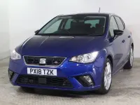 Used Seat Ibiza FR 95 HP (69 kW) 2018 Blue Hatchback